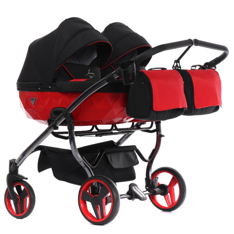 Junama Diamond S Line Duo Zwillingskinderwagen / Geschwisterkinderwagen 01