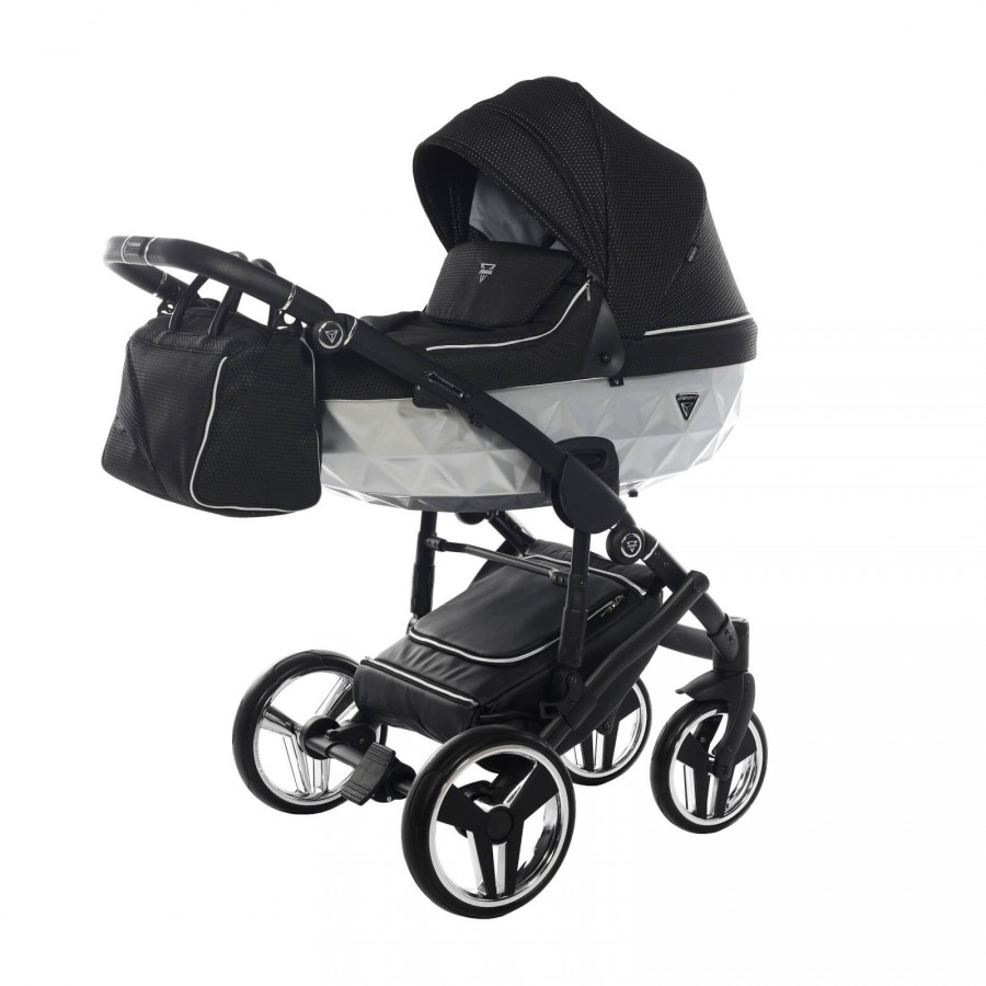 Junama Mirror Satin Kombi-Kinderwagen Set 01